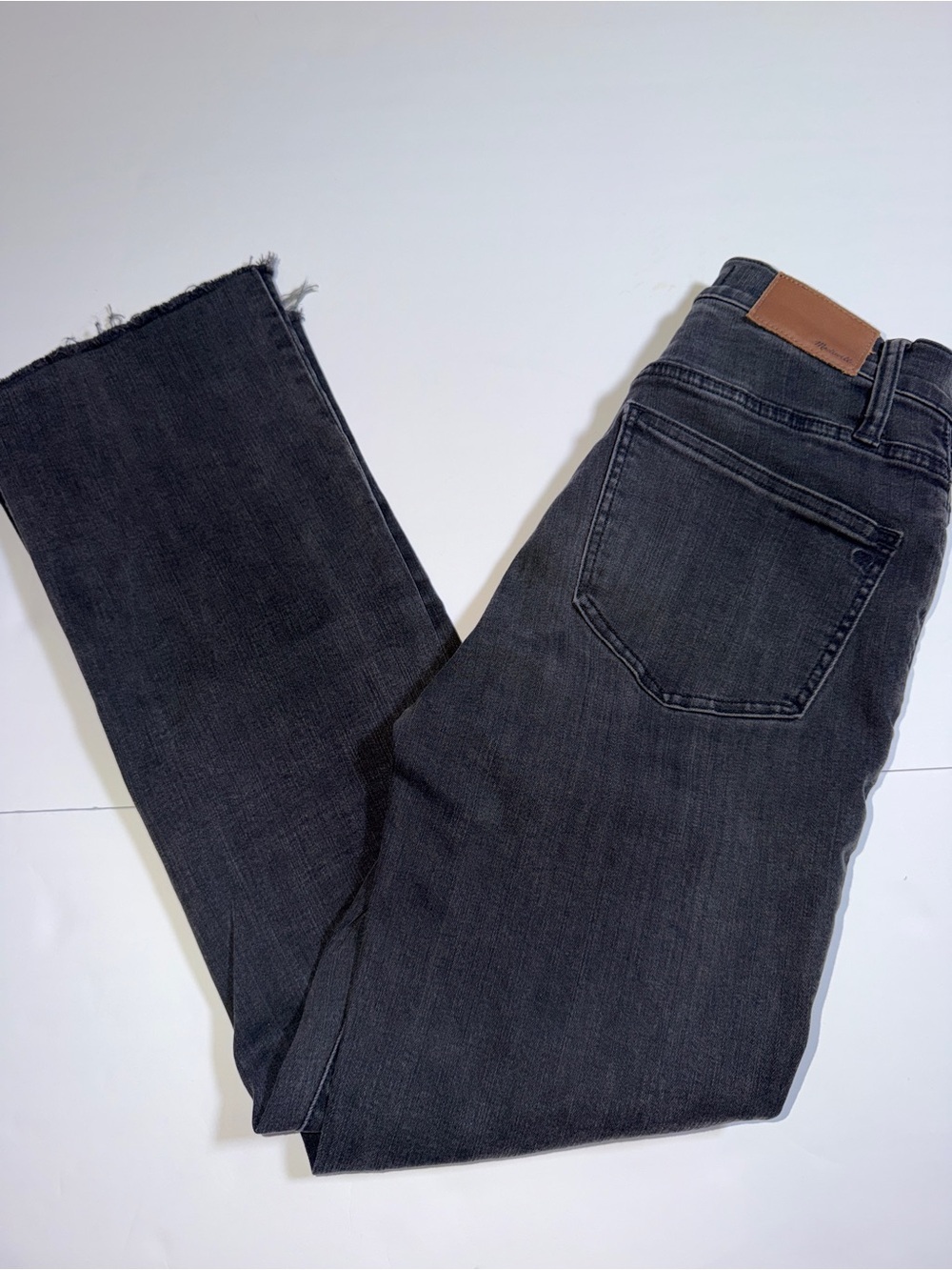 Madewell Cali Demi Boot Women’s Black Denim Jeans